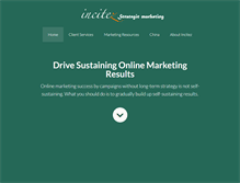 Tablet Screenshot of incitez.com